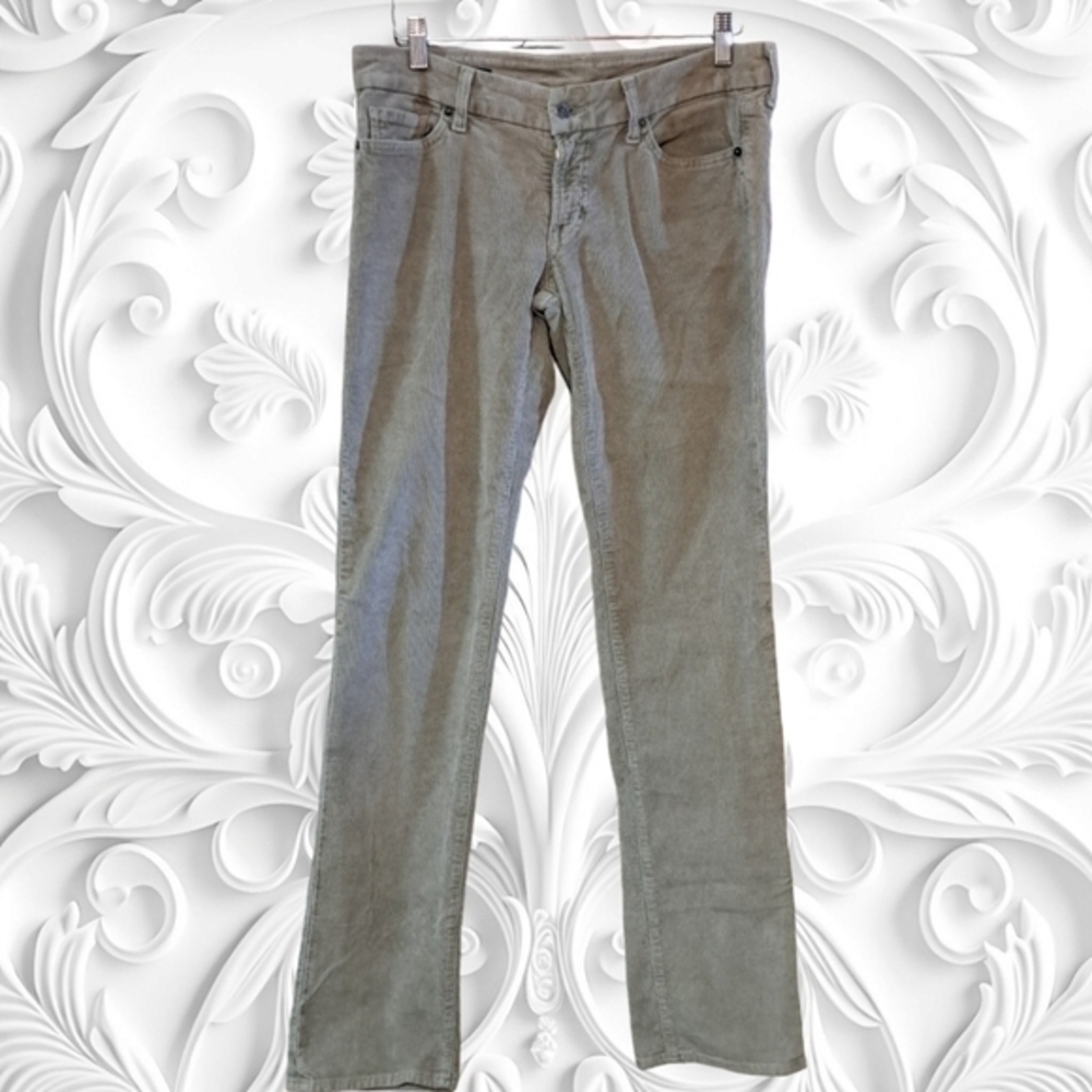Citizens Of Humanity Y2K Low Waist Straight Leg “Sienna #086 Stretch” Tan Cords